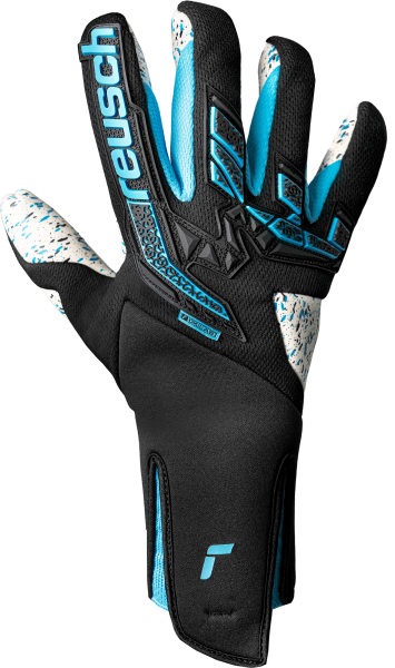 Reusch Attrakt Freegel Fusion Strapless 5570979 7782 black blue front